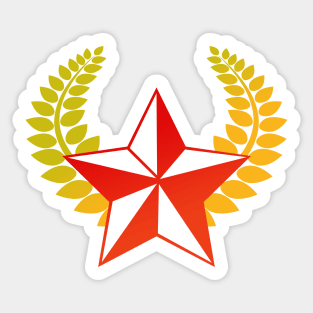 Communist Star Communism Sticker